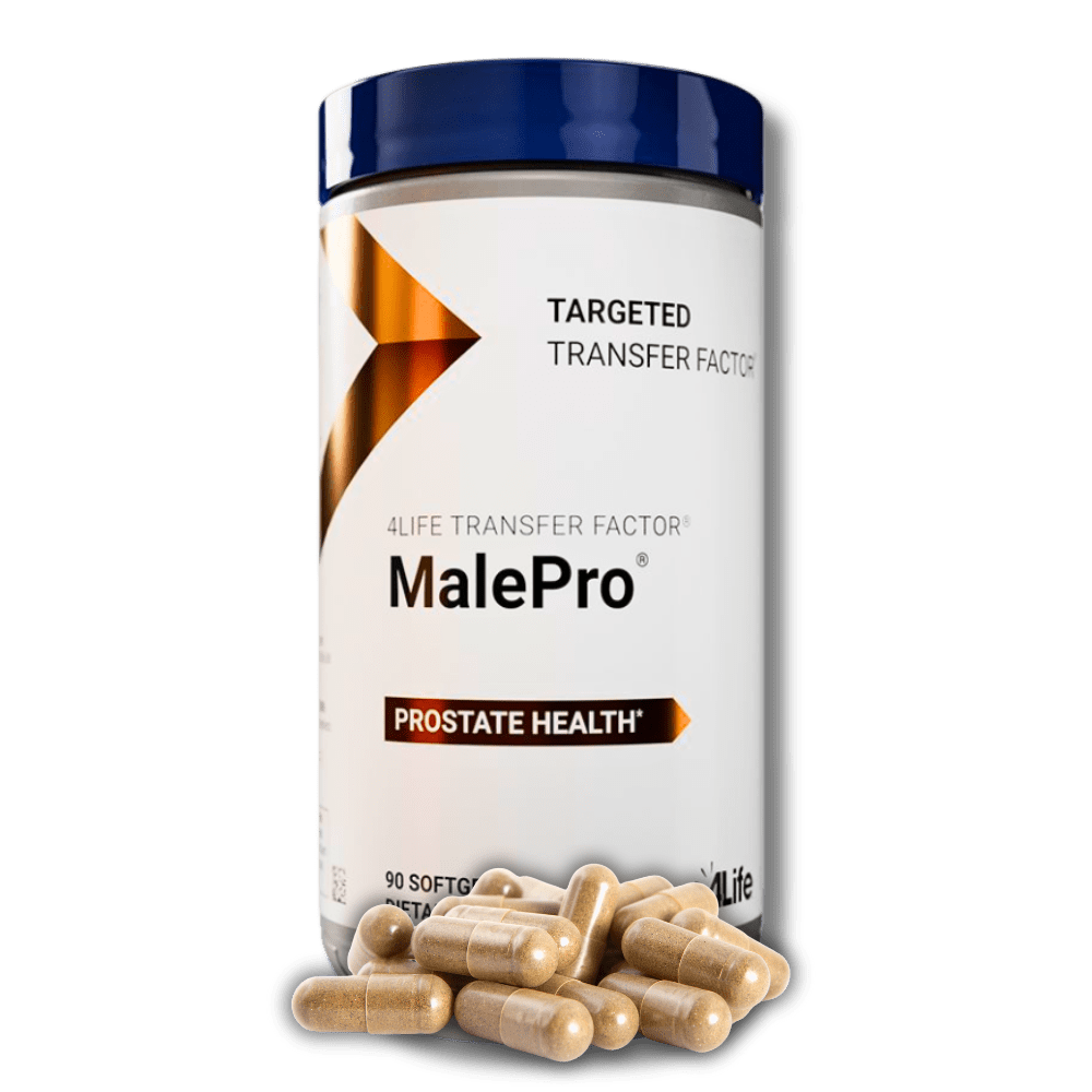 Suplemento 4Life Malepro para la salud prostática masculina