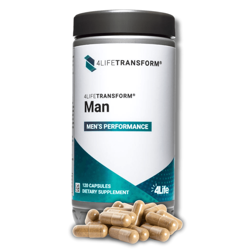 Suplemento 4LifeTransform Man para el rendimiento masculino